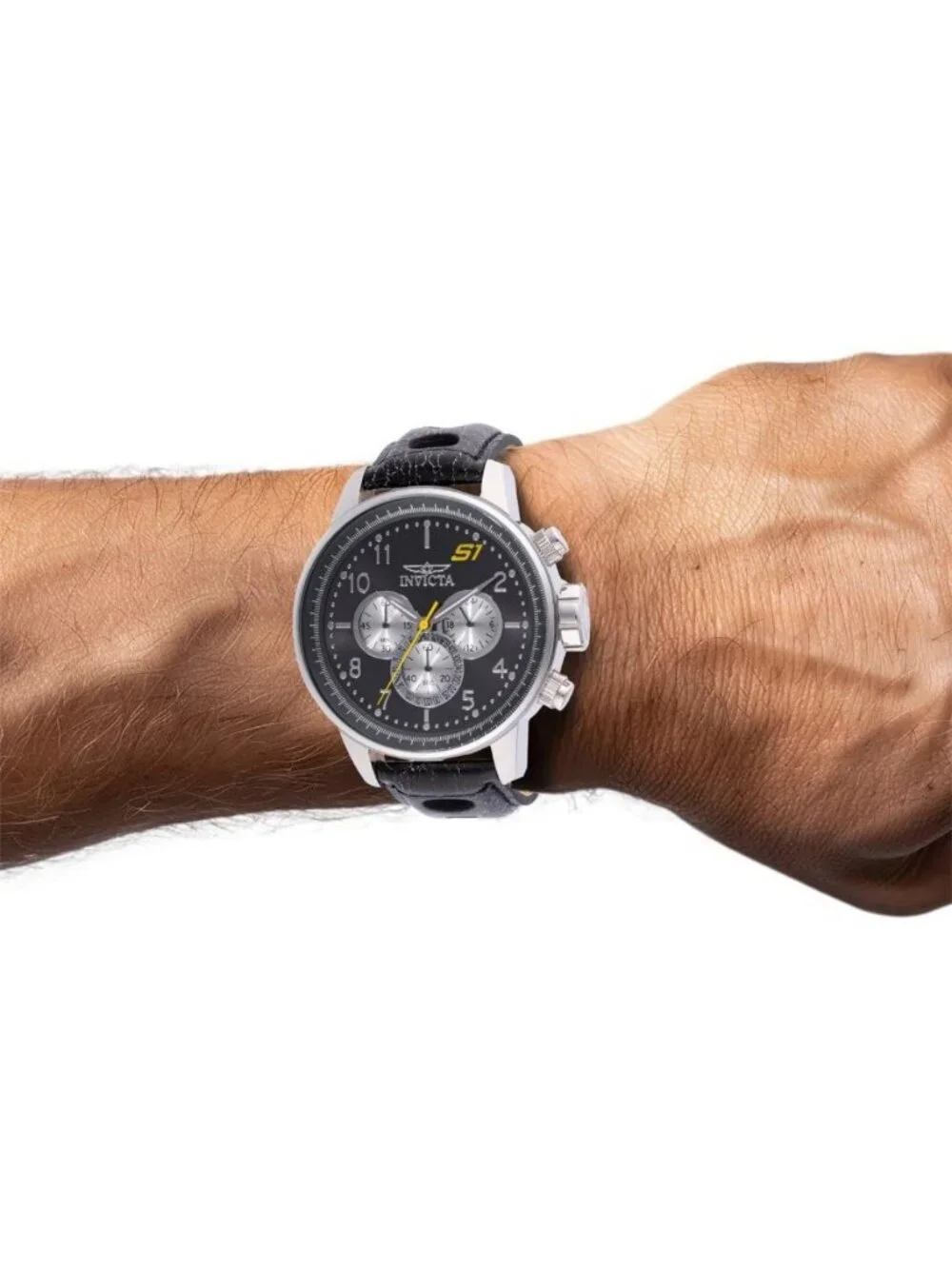Stylish Men's Watch with Chronograph, Water-Resistant, and Durable Design